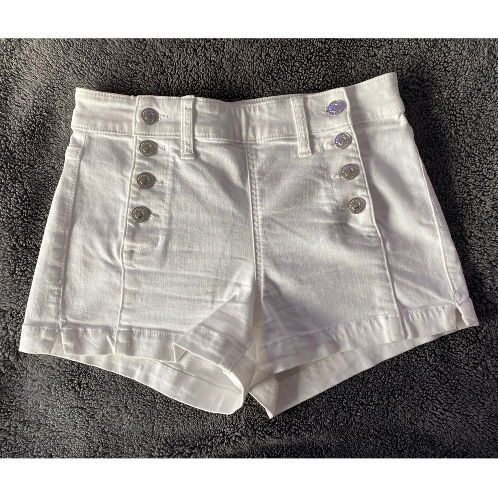 Size 4 White Jean Shorts